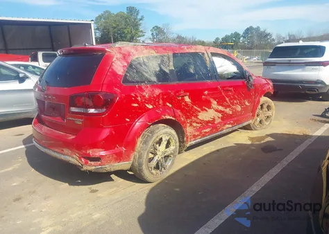 2018 Dodge Journey Crossroad from USA, damaged, VIN 3C4PDCGG8JT379616